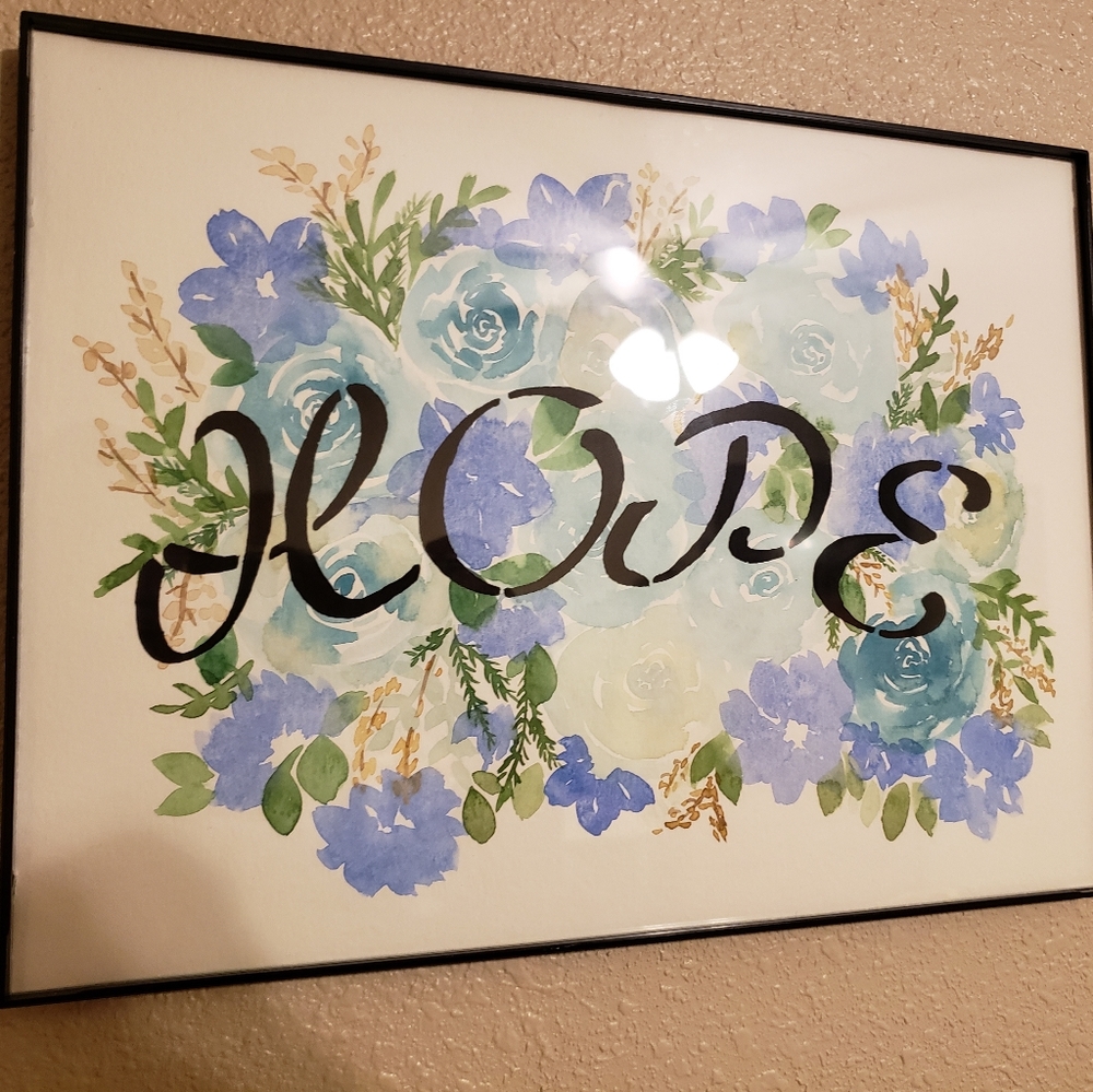 Hope original water color